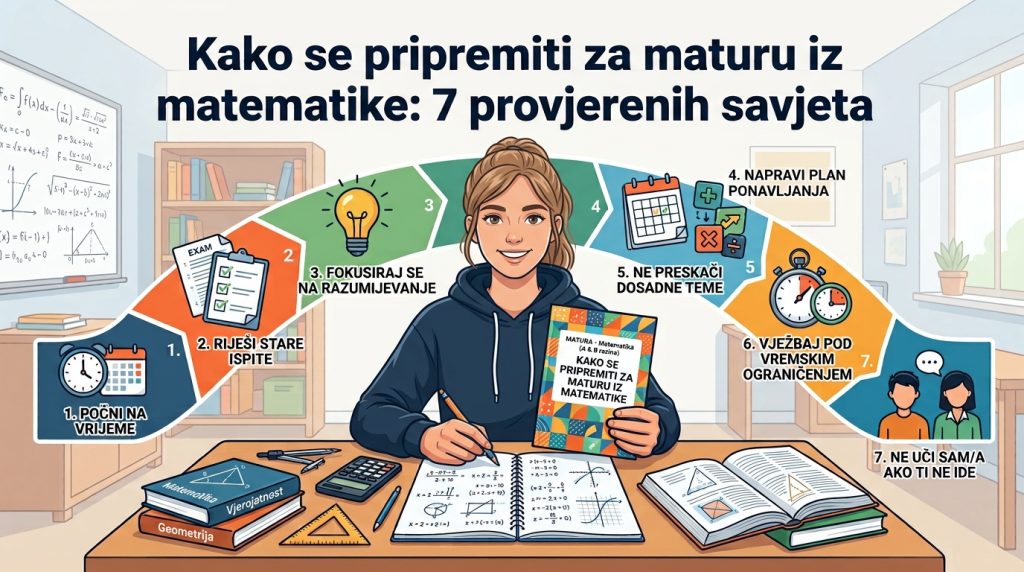 Kako se pripremiti za maturu iz matematike